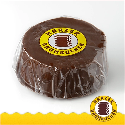 Baumkuchen Zartbitter mit Nougatfüllung